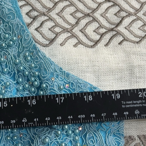 (W0) Intrigue by Blush Prom
Style No. 284, Women's Blue Two-Piece Dress, Size 16 - Picture 12 of 16